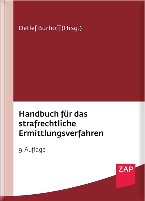 Handbuch fur das strafrechtliche Ermittlungsverfahren (Hardcover)