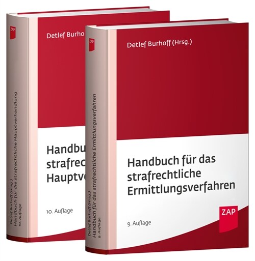 Paket Handbuch fur das strafrechtliche Ermittlungsverfahren und Handbuch fur die strafrechtliche Hauptverhandlung (Hardcover)