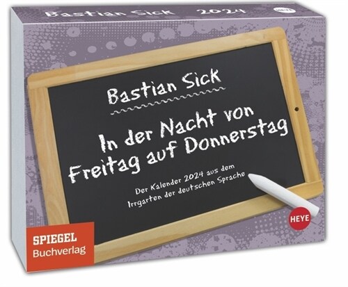 Bastian Sick Tagesabreißkalender 2024 (Calendar)