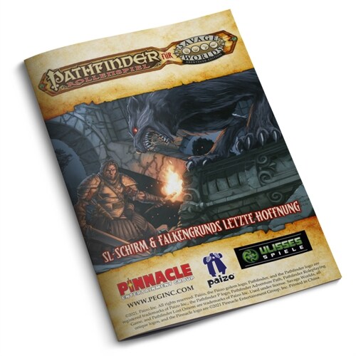 Pathfinder fur Savage Worlds - SL-Schirm + Falkengrund (General Merchandise)