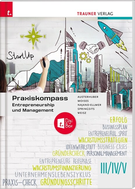 Praxiskompass Entrepreneurship III/IV/V + TRAUNER-DigiBox (Paperback)