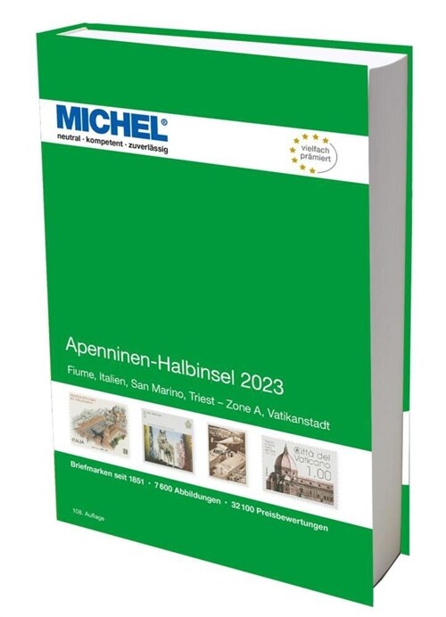 Apenninen-Halbinsel 2023 (Hardcover)