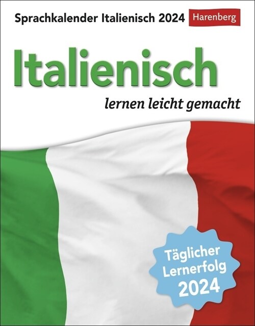 Italienisch Sprachkalender 2024 (Calendar)