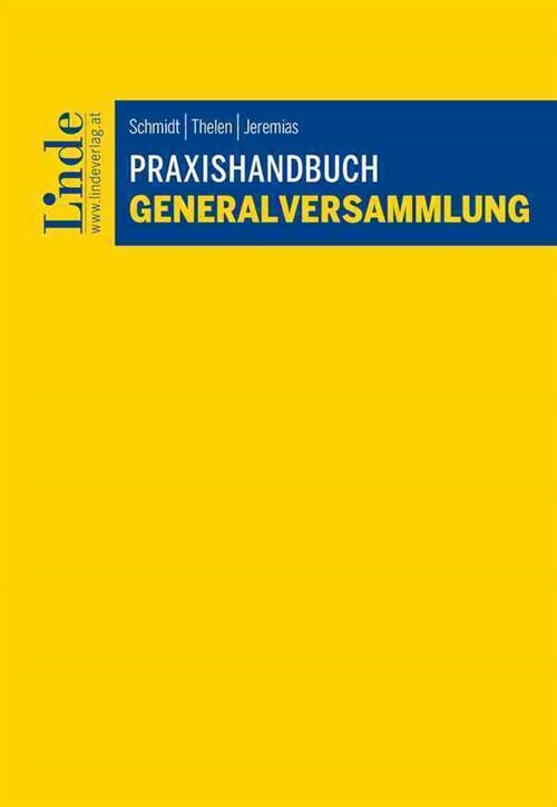 Praxishandbuch Generalversammlung (Paperback)