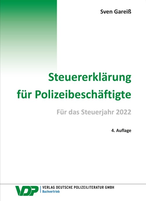 Steuererklarung fur Polizeibeschaftigte (Paperback)