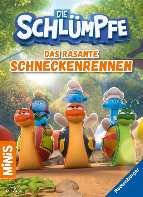 Ravensburger Minis: Die Schlumpfe - Das rasante Schneckenrennen (Paperback)