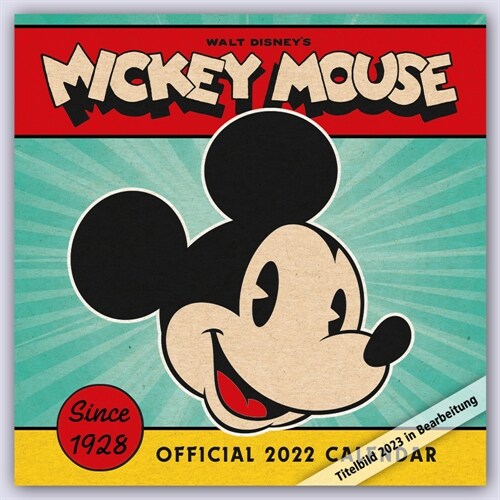 Disney Mickey Mouse 2023 - Wandkalender (Calendar)