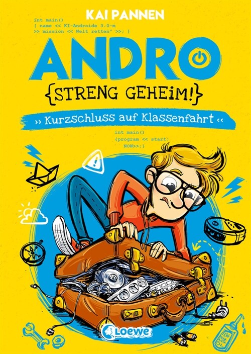 Andro, streng geheim! (Band 3) - Kurzschluss auf Klassenfahrt (Hardcover)