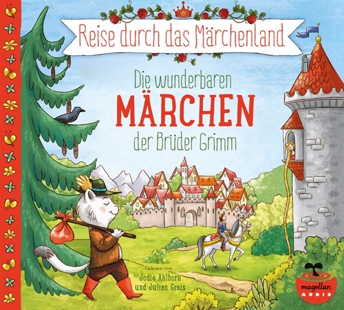 Reise durch das Marchenland - Die wunderbaren Marchen der Bruder Grimm (Audio-CD), 2 Audio-CD (CD-Audio)