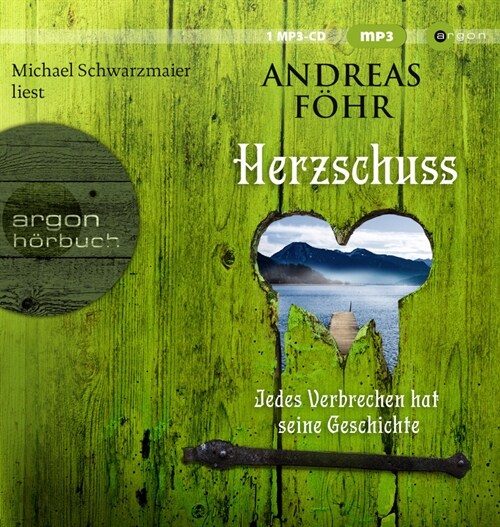 Herzschuss, 1 Audio-CD, 1 MP3 (CD-Audio)