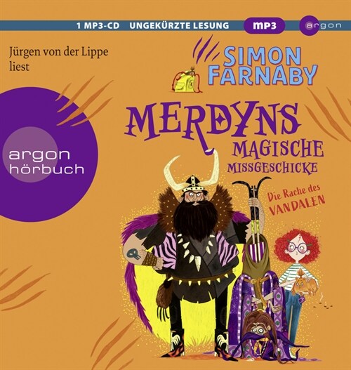 Merdyns magische Missgeschicke - Die Rache des Vandalen, 1 Audio-CD, 1 MP3 (CD-Audio)