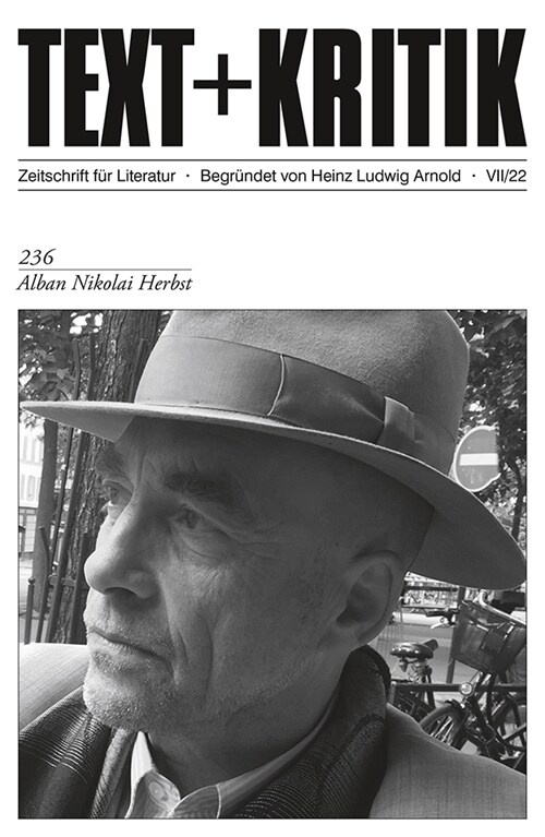 Alban Nikolai Herbst (Paperback)