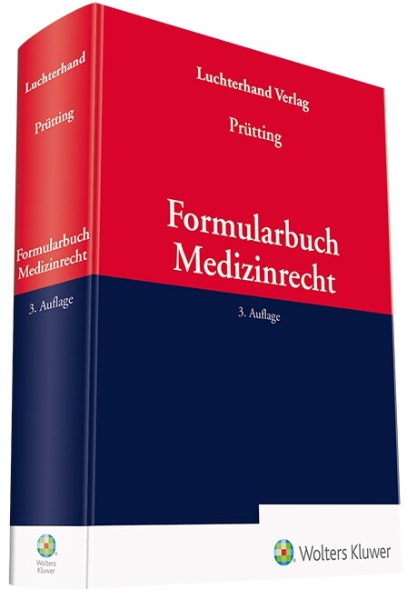 Formularbuch Medizinrecht (Hardcover)