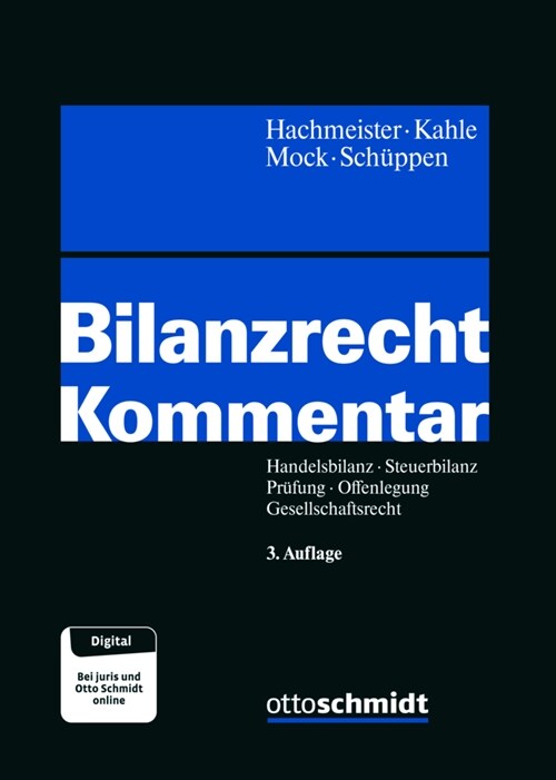 Bilanzrecht Kommentar (Hardcover)