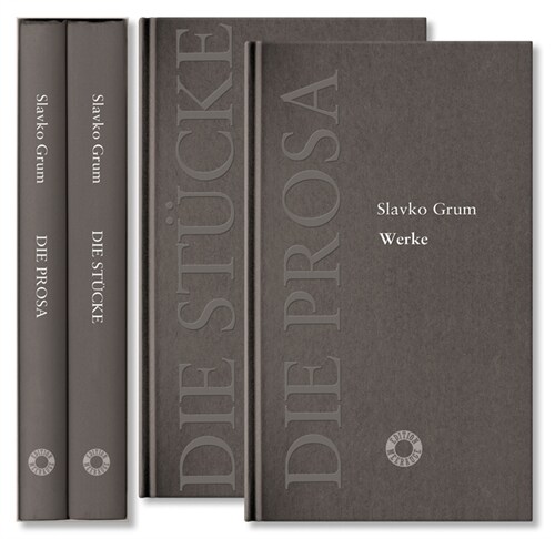 Werke: Die Prosa | Die Stucke, 2 Teile (Hardcover)