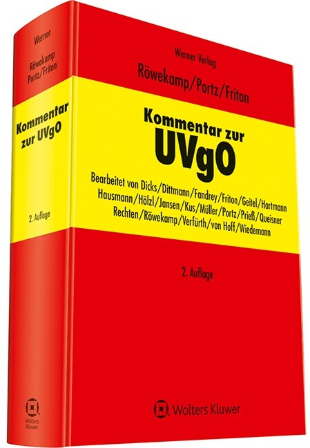 Kommentar zur UVgO (Hardcover)