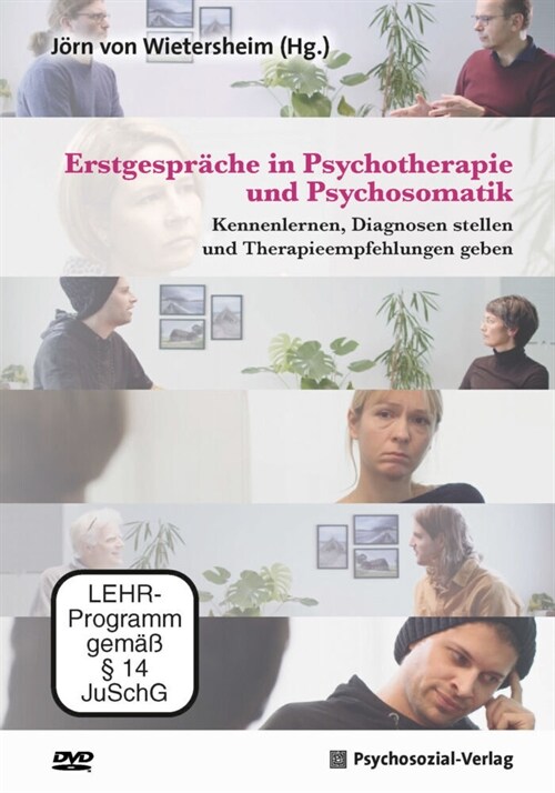 Erstgesprache in Psychotherapie und Psychosomatik (DVD), DVD-Video (DVD Video)