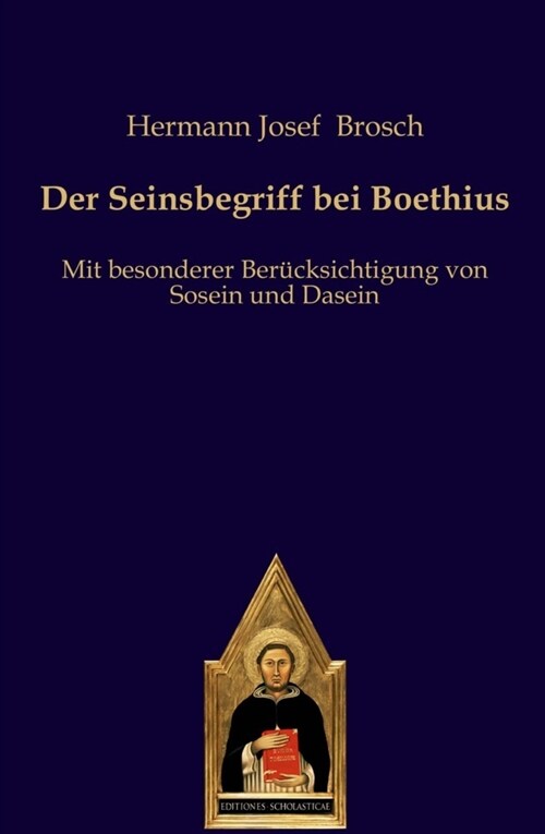 Der Seinsbegriff bei Boethius (Hardcover)