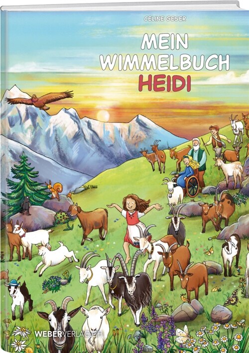 Mein Wimmelbuch Heidi (Board Book)