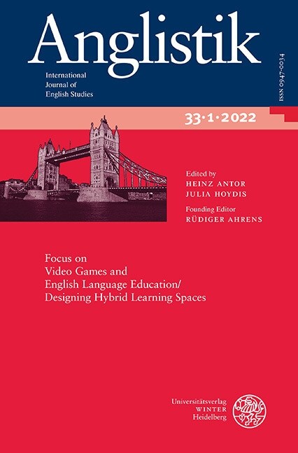 Anglistik. International Journal of English Studies. Volume 33:1 (2022) (Paperback)