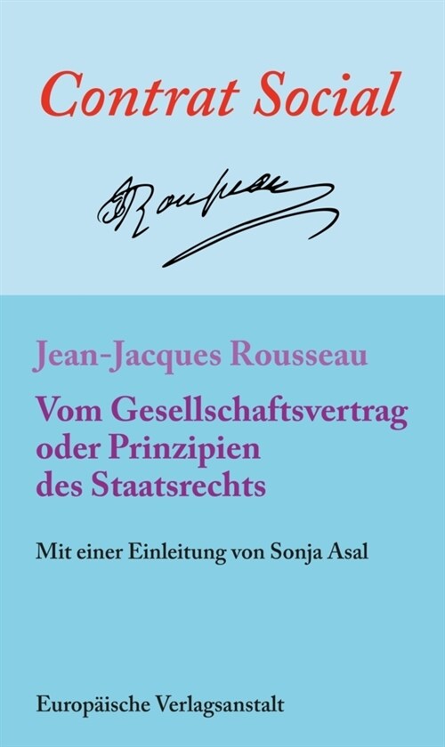 Vom Gesellschaftsvertrag oder Prinzipien des Staatsrechts (Paperback)