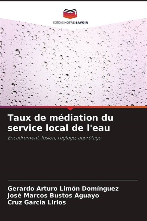 Taux de mediation du service local de leau (Paperback)