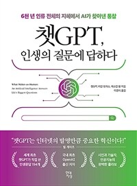 챗GPT, 인생의 질문에 답하다 :6천 년 인류 전체의 지혜에서 AI가 찾아낸 통찰 