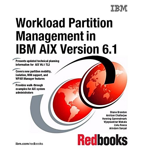 Workload Partition Management in IBM Aix Version 6.1 (Paperback)
