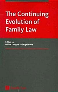 The Continuing Evolution of Family Law (Paperback, New)