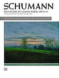 Six Etudes in Canon Form, Op. 56 (Paperback)