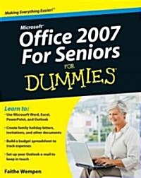 Microsoft Office 2007 for Seniors for Dummies (Paperback)