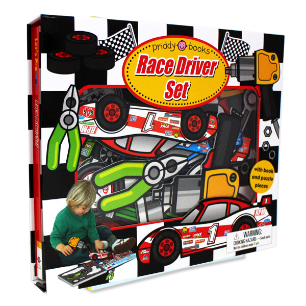 Lets Pretend Race Driver Set: With Fun Puzzle Pieces (Board Books)