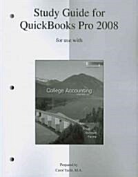 QuickBooks Pro 2008 Templates with Student Guide to Accompany College Accounting, 12th Edition (Paperback, 12)