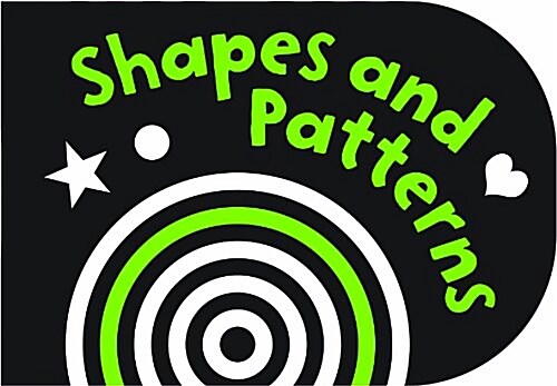 Black and White Shapes and Patterns : Chunky Board Book (Board Book)