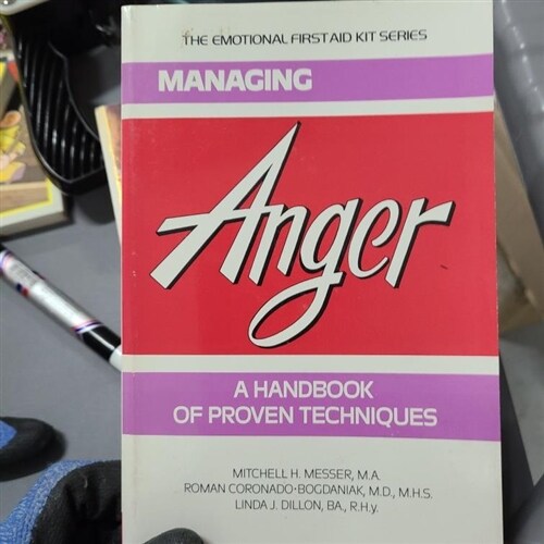 [중고] Managing Anger (Paperback)