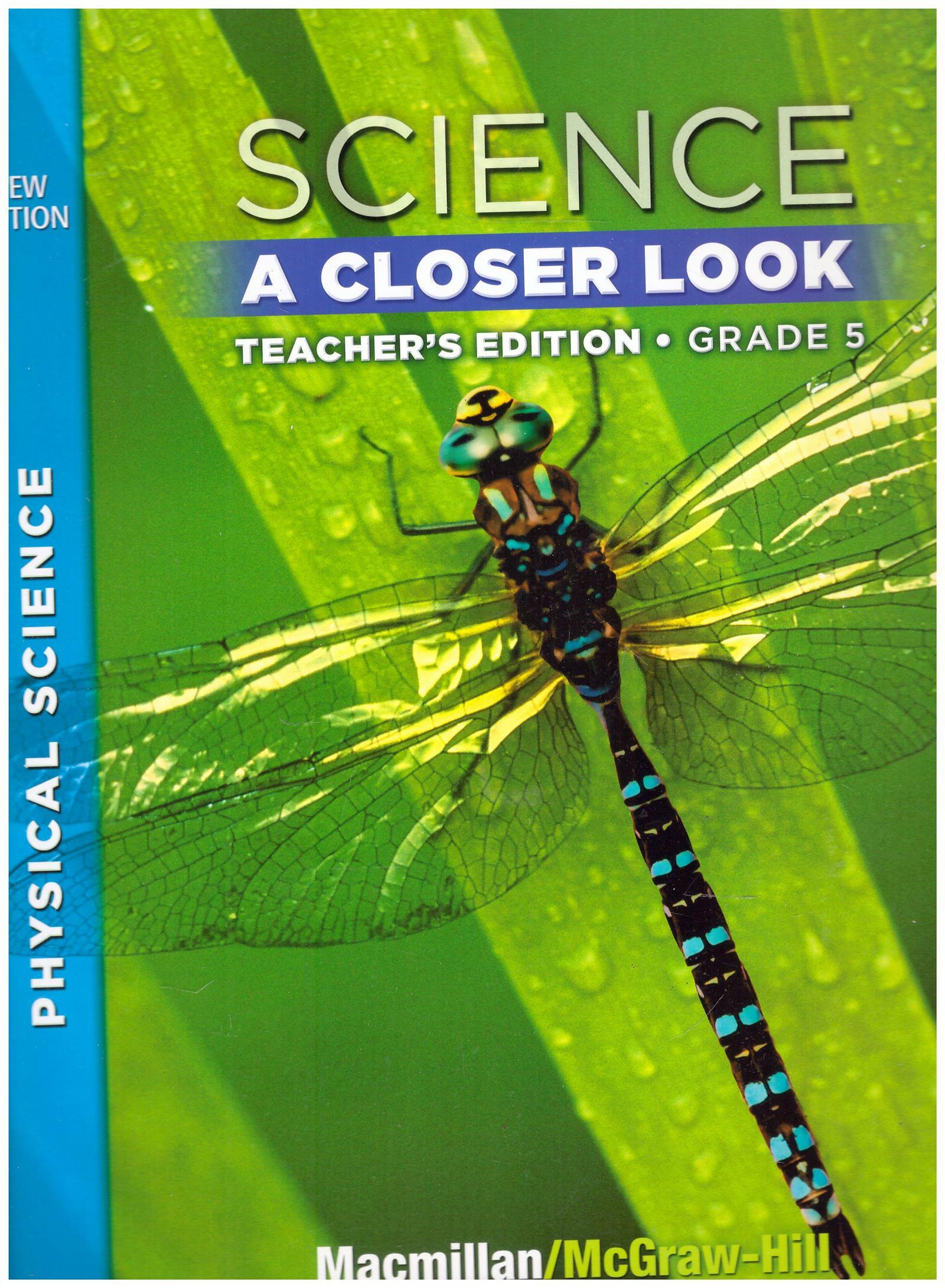 [중고] McGraw-Hill Science A Closer Look Grade5: Physical Science, Teacher‘s Edition (Spiral-bound) (Spiral)