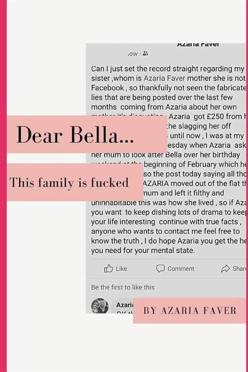 Dear Bella...: This Family Is F**ked (Paperback)