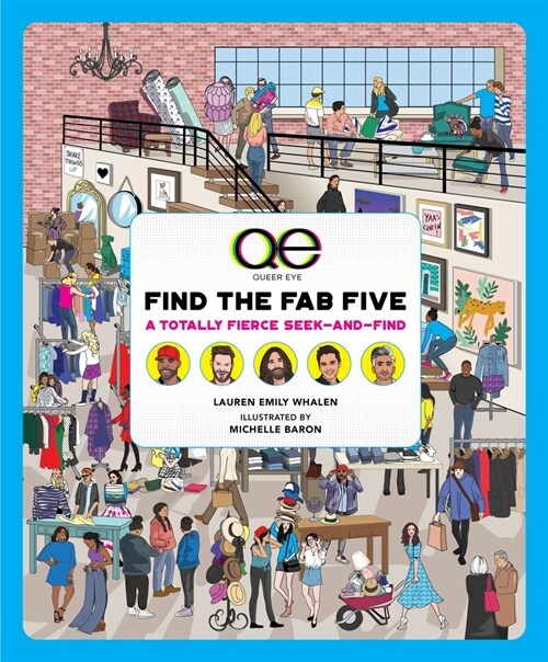 Queer Eye: Find the Fab Five: A Totally Fierce Seek-And-Find (Hardcover)
