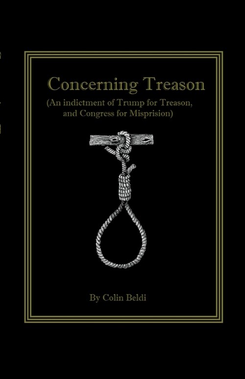 Concerning Treason (An indictment of Trump for treason and Congress for Misprision) (Paperback)