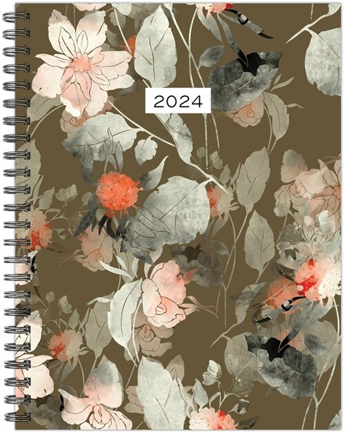 Rustic Bloom 2024 6.5 X 8.5 Softcover Weekly Planner (Other)