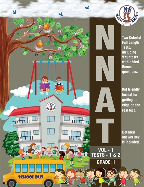 NNAT - Grade 1 - VOL - 1 - TESTS - 1 & 2 (Paperback)