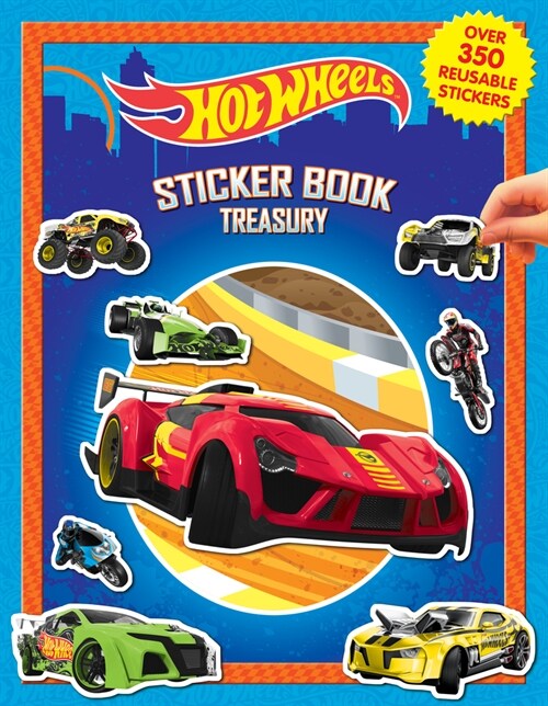 Hot Wheels Sticker Book Treasury (Hardcover)