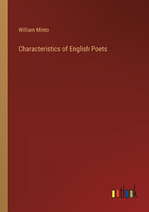 Characteristics of English Poets (Paperback)