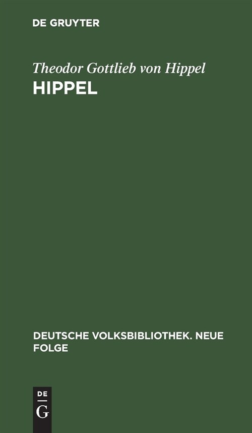 Hippel (Hardcover, Reprint 2022)