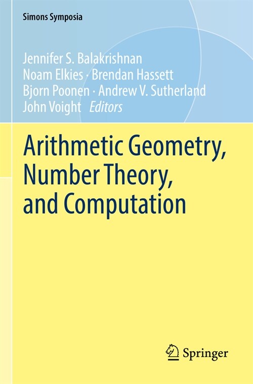 Arithmetic Geometry, Number Theory, and Computation (Paperback, 2021)