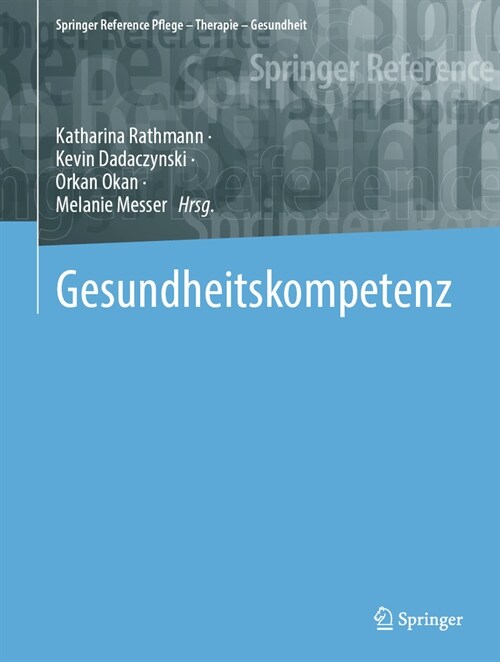 Gesundheitskompetenz (Hardcover, 1. Aufl. 2023)