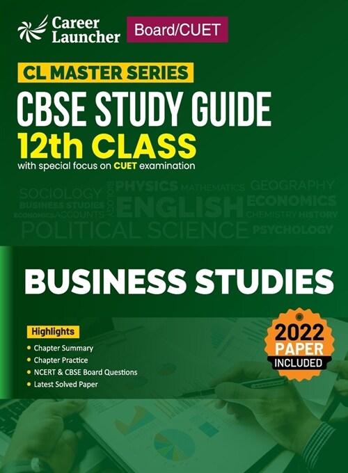 Board plus CUET 2023 CL Master Series - CBSE Study Guide - Class 12 - Business Studies (Paperback)