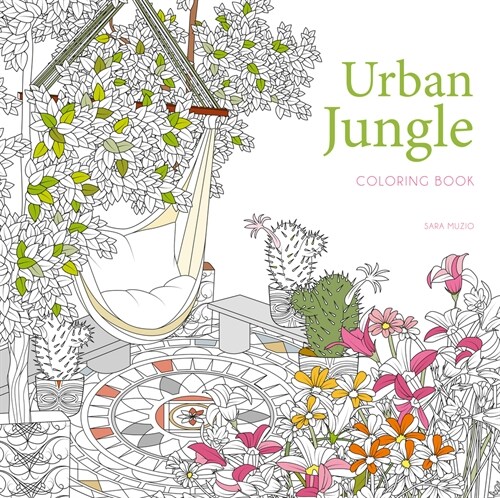 Urban Jungle Coloring Book (Paperback)