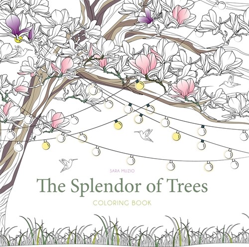 The Splendor of Trees Coloring Book (Paperback)