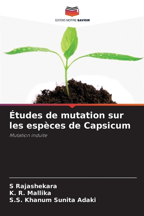 ?udes de mutation sur les esp?es de Capsicum (Paperback)